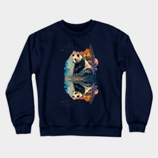 Panda Reflections Crewneck Sweatshirt